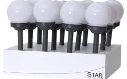 Solcellslampor Stig & Mark|Visa Alla Solcellslampor<Star Trading Globus Solcellslampa Miniklot På Pinne 12-pack, 29cm Varmvit 0,06W