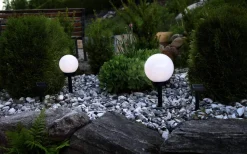 Solcellslampor Stig & Mark|Visa Alla Solcellslampor<Star Trading Globus Solcellslampa Trädgårdsklot 20cm