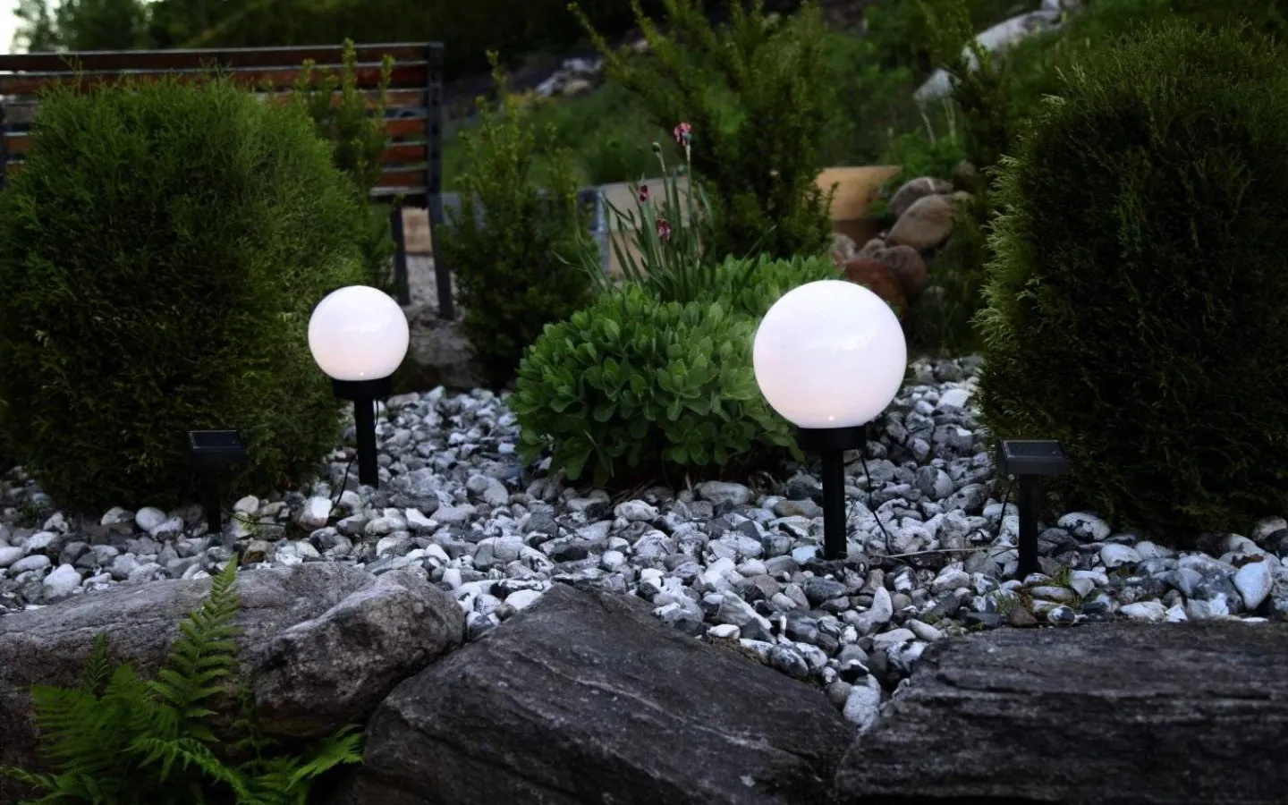 Solcellslampor Stig & Mark|Visa Alla Solcellslampor<Star Trading Globus Solcellslampa Trädgårdsklot 20cm