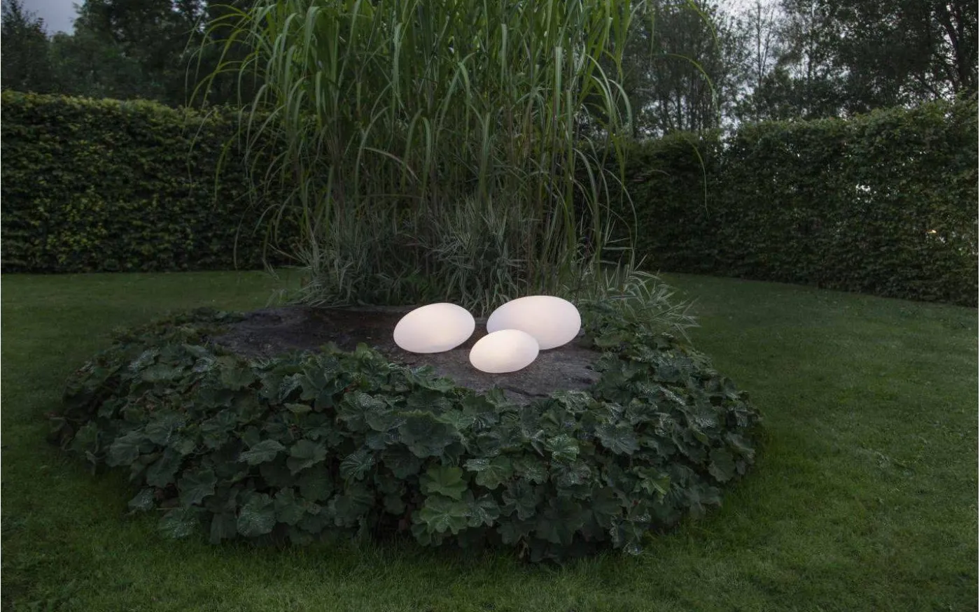 Globy Solcellsdekoration 40cm Vit IP44