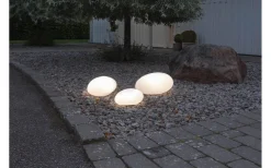 Globy Solcellsdekoration 40cm Vit IP44