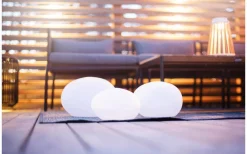 Solcellslampor Dekoration|Visa Alla Solcellslampor<Star Trading Globy Solcellsdekoration 27cm Vit IP44