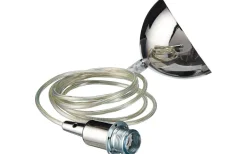 Belid Gloria Upphäng E14 Krom/Transparent* Takupphäng|Sladdställ Med Sockel