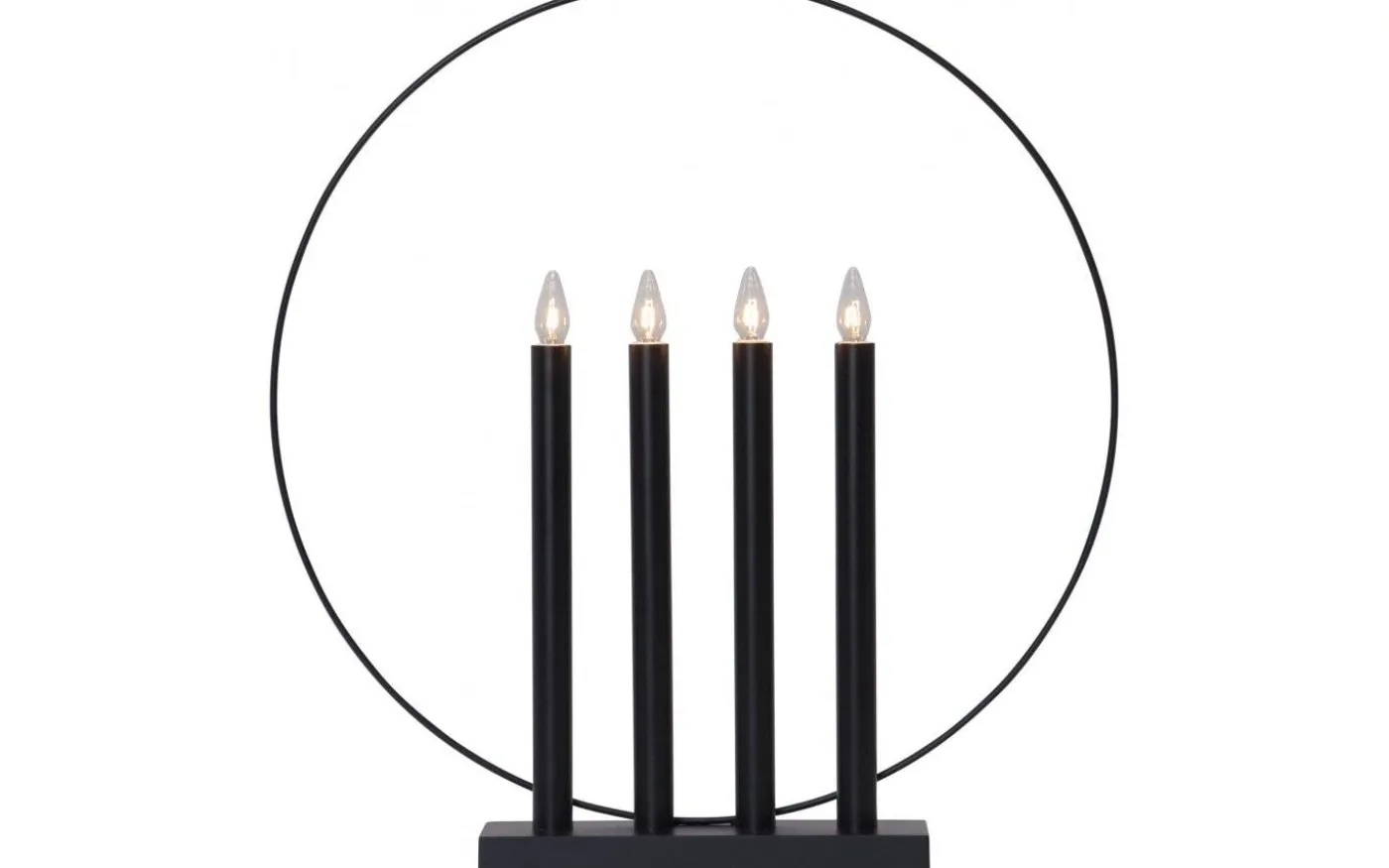 Glory Adventsljusstake Svart 45cm