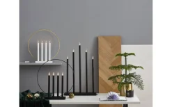 Glory Adventsljusstake Svart 45cm