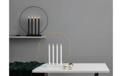 Visa Alla Adventsljusstakar|Adventsljusstakar 31-60 Cm<Star Trading Glory Adventsljusstake Vit/Mässing 45cm