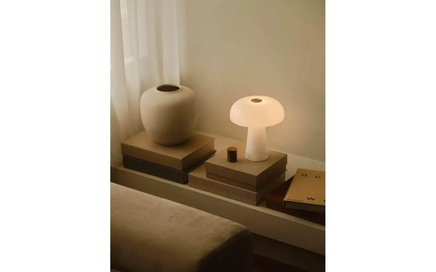 Design for the people Glossy Mini Bordslampa 24cm Vit* Bordslampor