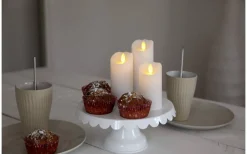 Blockljus Inomhus|Blockljus Inomhus<Star Trading Glow Batteridrivet Blockljus 15cm Vit