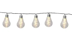 Glow Solcellsdriven Ljusslinga 1,9m LED Varmvit