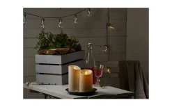 Glow Solcellsdriven Ljusslinga 1,9m LED Varmvit