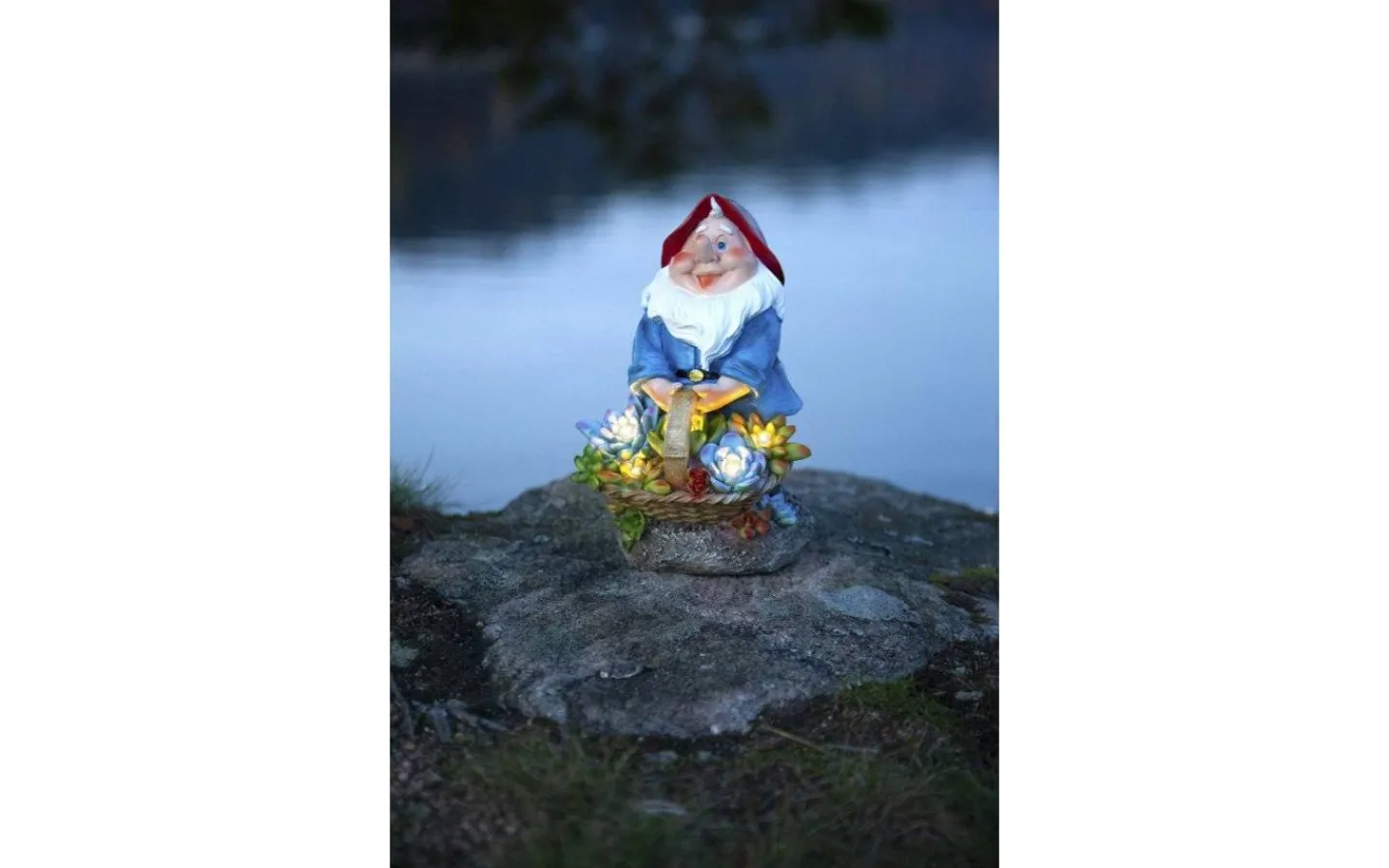 Star Trading Gnomy Solcellslampa, 22 cm Varmvit 0,06W* Solcellslampor Dekoration|Visa Alla Solcellslampor