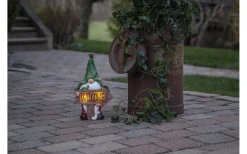 Gnomy Solcellslampa 33cm