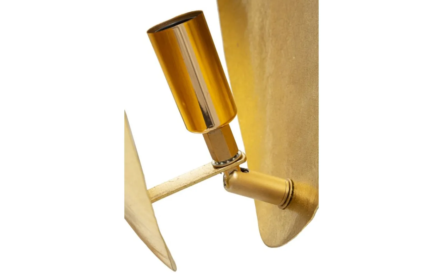 Mauro Ferretti Goldy Vägglampa Hjärta 24cm Guld* Lampetter