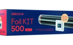 Värmekabel<Malmbergs GOLVVÄRMEFOLIE KIT EBECO, WI-FI, MAX 14 M²
