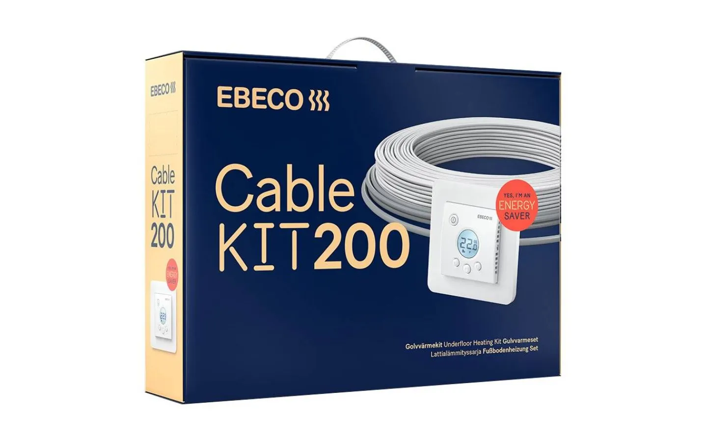 Värmekabel<Malmbergs Golvvärmekabel Kit Ebeco, 960W, 86,0 m
