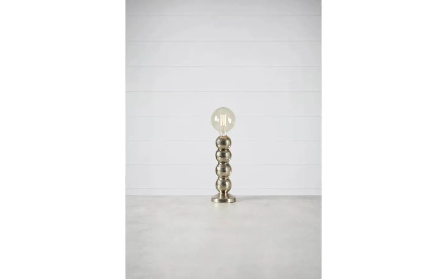 Bordslampor<Markslojd Gong Bordslampa 33cm Silver