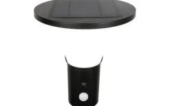 Reality Gorda hybrid solcellsdriven Vägglampa LED matt svart/vit uppladdningsbar rörelse- och skymningssensor 4000K IP44* Solcellslampor Vägg|Visa Alla Solcellslampor