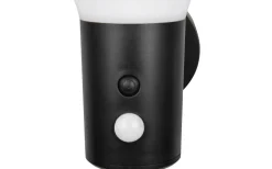 Reality Gorda hybrid solcellsdriven Vägglampa LED matt svart/vit uppladdningsbar rörelse- och skymningssensor 4000K IP44* Solcellslampor Vägg|Visa Alla Solcellslampor