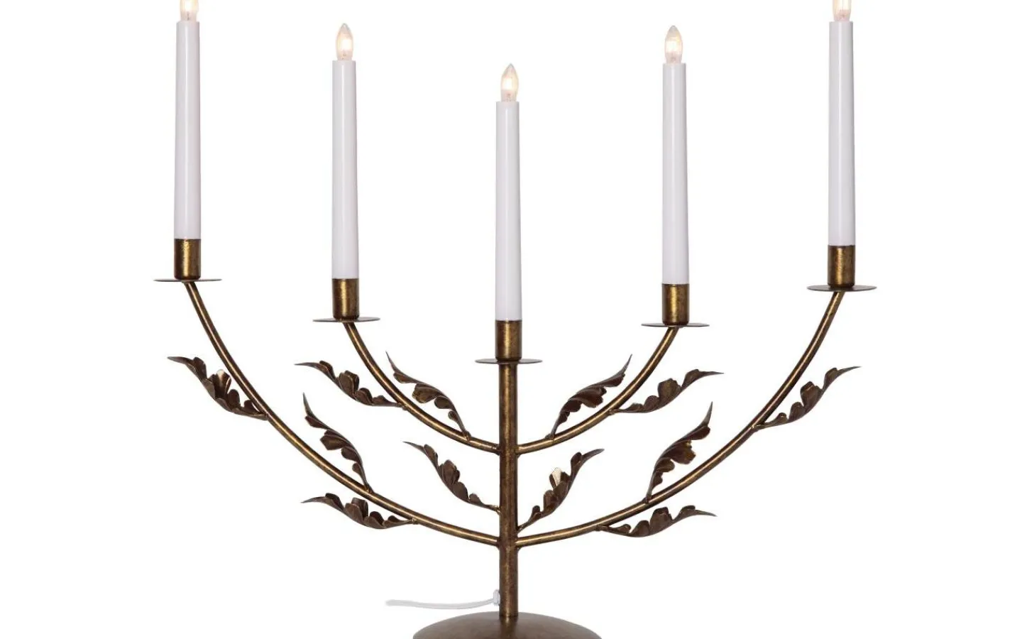 Star Trading Grace Adventsljusstake Mässing 48cm* Adventsljusstakar 31-60 Cm