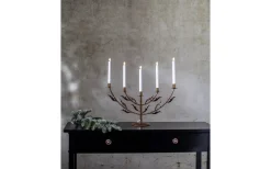 Star Trading Grace Adventsljusstake Mässing 48cm* Adventsljusstakar 31-60 Cm