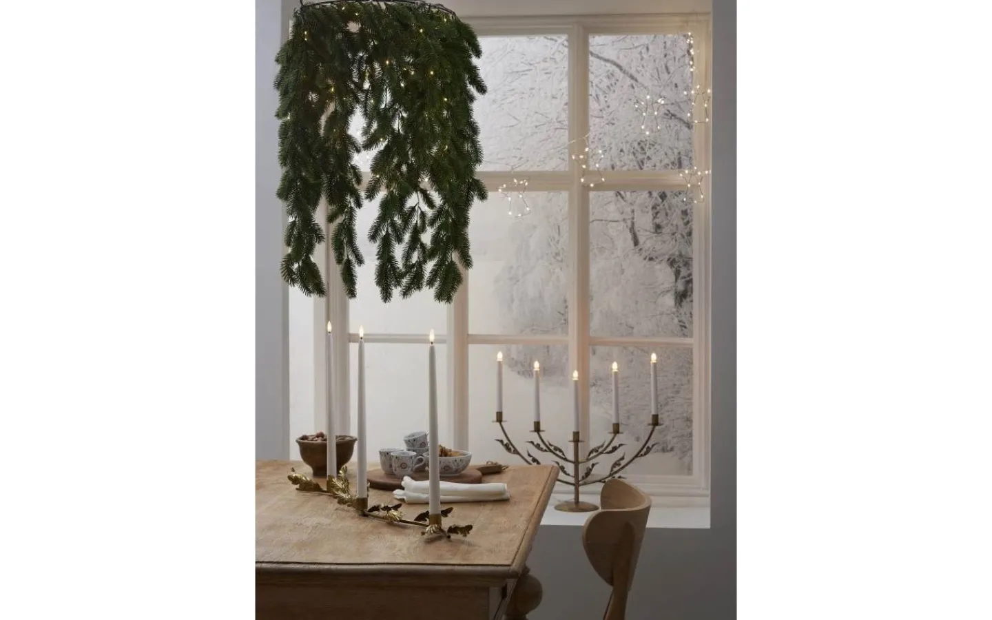 Star Trading Grace Adventsljusstake Mässing 48cm* Adventsljusstakar 31-60 Cm