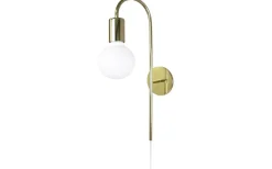 Globen Lighting Grace Vägglampa Mässing* Hall & Trappa|Lampetter