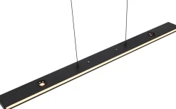 Trio Lighting Graham Takpendel LED mattsvart* Avlånga Taklampor