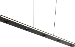 Trio Lighting Graham Takpendel LED mattsvart* Avlånga Taklampor