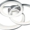 Trio Lighting Granada Plafond LED 3-delad 71cm matt vit/krom* Plafonder