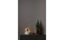 Star Trading Grauberg Batteridriven Speldosa 17cm Grå* Julbyar Och Figurer