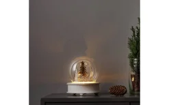 Star Trading Grauberg Batteridriven Speldosa 17cm Grå* Julbyar Och Figurer