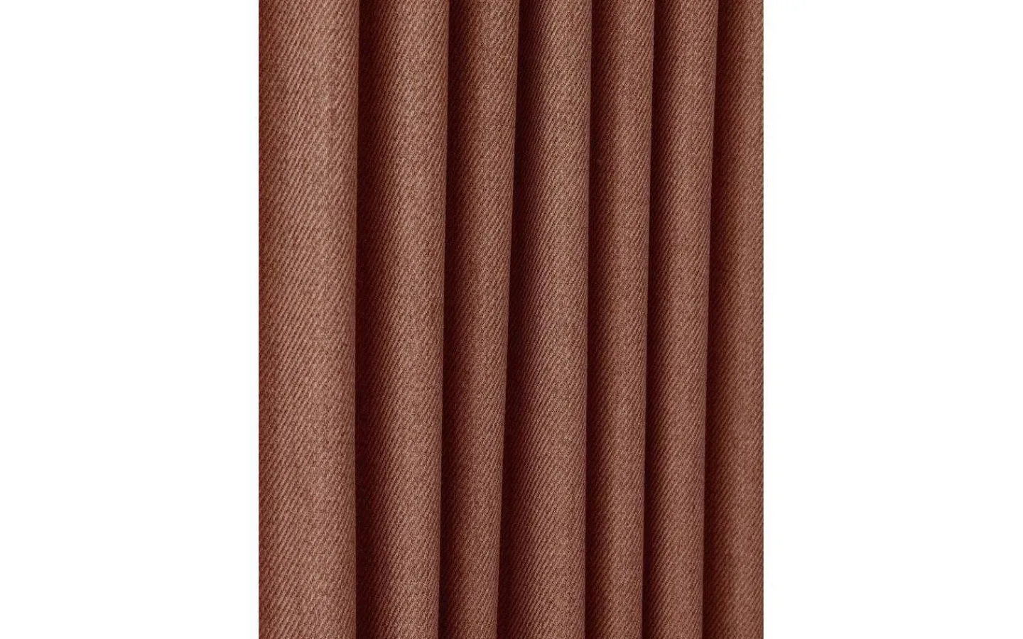 Svanefors Greenwich Gardin 2-pack Rost 2x140x280cm* Enfärgade Gardiner