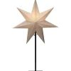 Konstsmide Gregory Julstjärna på Fot 65cm Greige* Julstjärnor På Fot