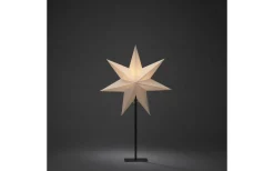 Konstsmide Gregory Julstjärna på Fot 65cm Greige* Julstjärnor På Fot