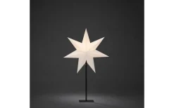 Julstjärnor På Fot<Konstsmide Gregory Julstjärna på Fot 65cm Vit
