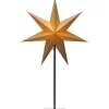 Julstjärnor På Fot<Konstsmide Gregory Julstjärna på Fot 80cm Beige