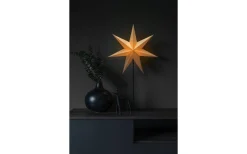 Julstjärnor På Fot<Konstsmide Gregory Julstjärna på Fot 80cm Beige