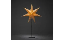 Julstjärnor På Fot<Konstsmide Gregory Julstjärna på Fot 80cm Beige