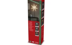 Julstjärnor På Fot<Konstsmide Gregory Julstjärna på Fot 80cm Beige