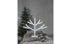 Star Trading Grene Adventsljusstake 51cm Vit* Visa Alla Adventsljusstakar|Adventsljusstakar 31-60 Cm