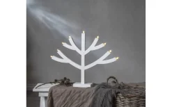 Star Trading Grene Adventsljusstake 51cm Vit* Visa Alla Adventsljusstakar|Adventsljusstakar 31-60 Cm