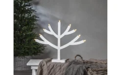 Star Trading Grene Adventsljusstake 51cm Vit* Visa Alla Adventsljusstakar|Adventsljusstakar 31-60 Cm