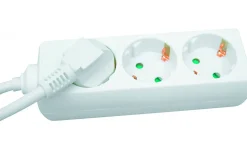 Malmbergs Grenuttag, Med jord, 3-vägs, 1,5 m* Grendosor & Förlängningskablar