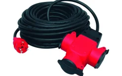 Cee,Skarvkabel,Central,Dimmrar<Malmbergs Grenuttag, 3-vägs, IP44, 25 m, 3G1,5 mm, Med lock