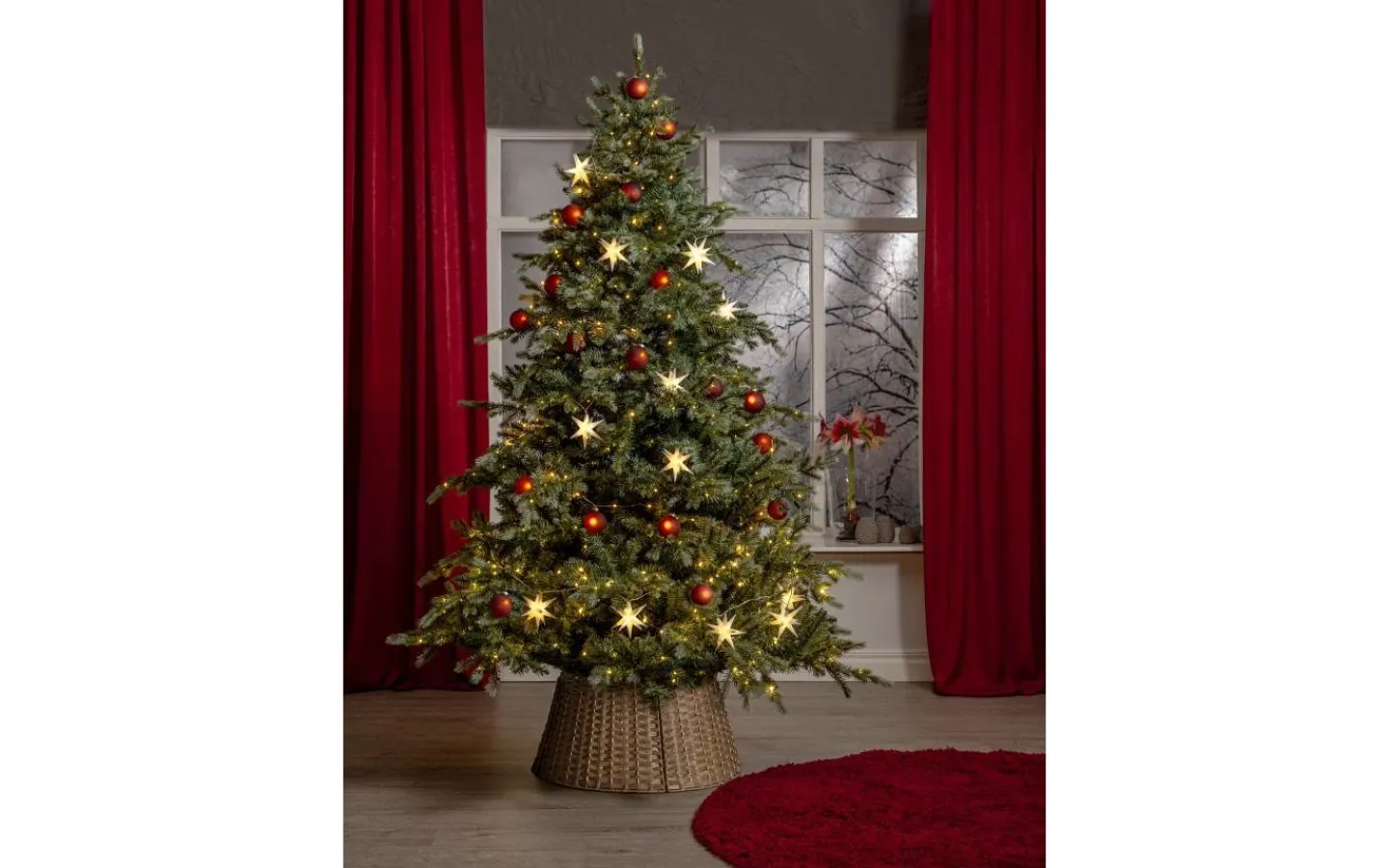 Star Trading Greyland Konstgran 700LED 210cm Grön* Konstgranar Med Led