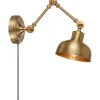 Markslojd Grimstad Vägglampa Mässing* Kök & Matplats|Läslampor