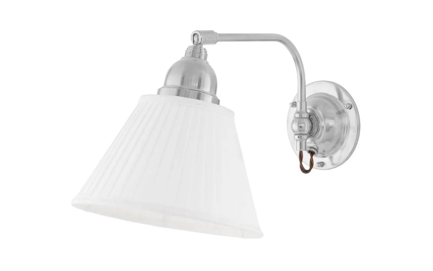 Gripenberg - Förnicklad / Fast montage / Brun sld