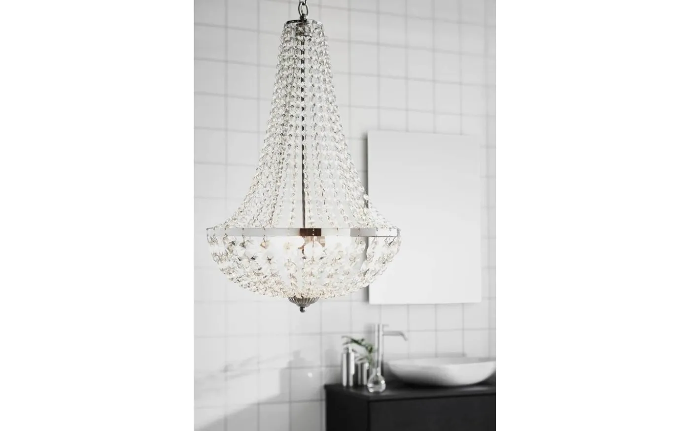 Gränsö Kristallkrona 40cm Badrum IP44