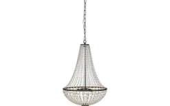 Markslojd Gränsö Kristallkrona Svart 50 cm* Kristallkronor