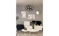 By Rydens Gross Grande Taklampa 62cm Rökgrå* Vardagsrum|Kök & Matplats